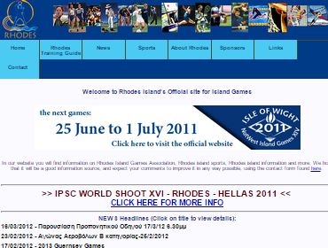 Island games association - CMS, Website, Photography, Non profit