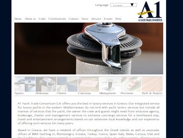 A1 Yachting - Yacht agency, charter, brokerage, management - Intranet, Applications